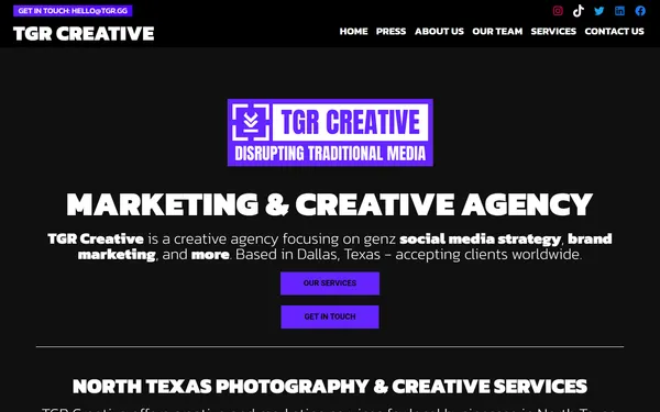 img of B2B Digital Marketing Agency - TGR Creative
